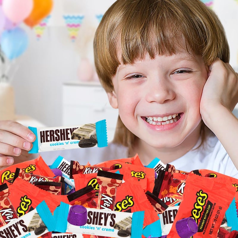 Assorted Chocolate Candy Variety Pack, 2lb Pack of Chocolates Individually Wrapped, Perfect Chocolate Candy Bulk, Ideal Assorted Chocolates for Sharing with Family and Friends - Image 4