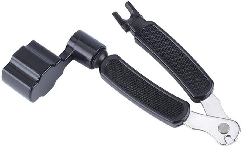 Mozart Guitar Nut And Saddle for Acoustic Guitar with Guitar String Winder Cutter Pin Puller - 3 In 1 Guitar Tool. - Image 2