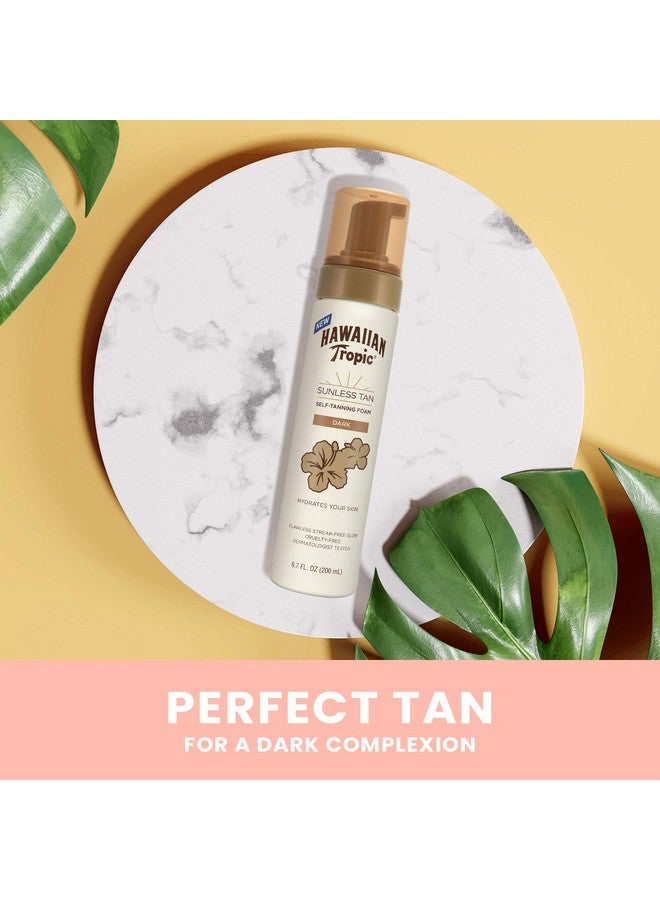 Hawaiian Tropic Sunless Tan Dark Self-Tanning Foam, 6.7oz | Self Tanner Dark, Sunless Tanner, Sunless Tanning Foam, 6.7oz - Image 2