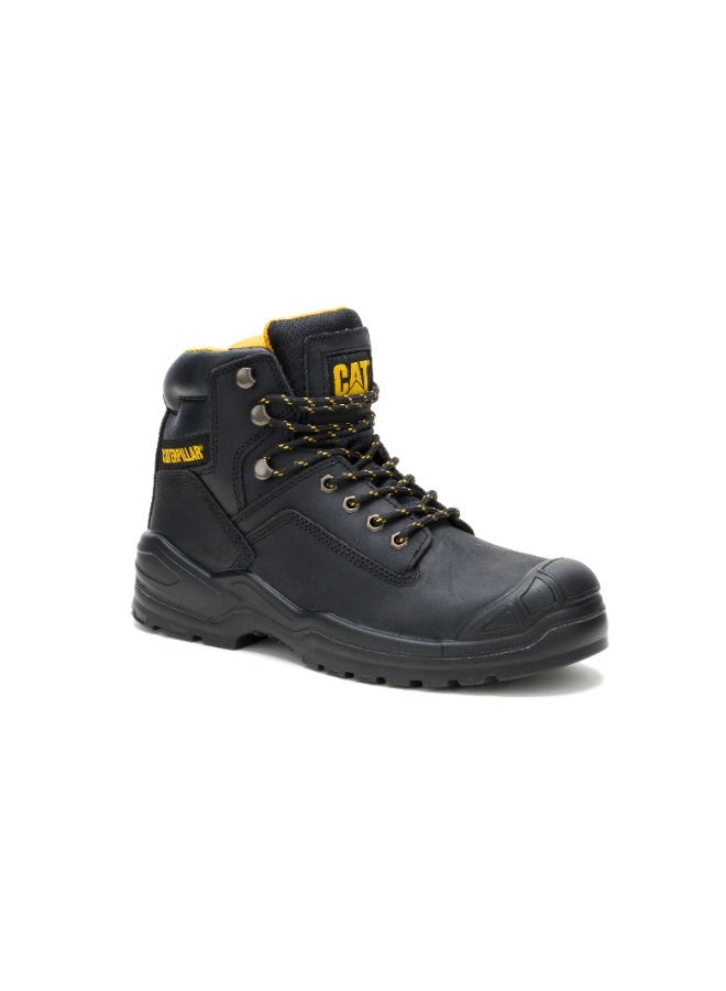 CATERPILLAR CAT Striver Bump High Men's Steel Toe Safety Boot – S3, Water‑Resistant, Puncture‑Resistant, SRC Slip‑Resistant – Black - Image 2