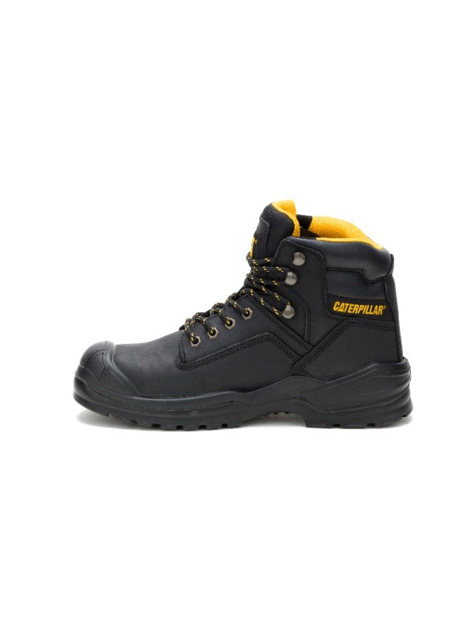 CATERPILLAR CAT Striver Bump High Men's Steel Toe Safety Boot – S3, Water‑Resistant, Puncture‑Resistant, SRC Slip‑Resistant – Black - Image 4