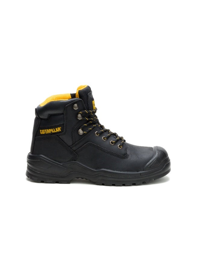 CATERPILLAR CAT Striver Bump High Men's Steel Toe Safety Boot – S3, Water‑Resistant, Puncture‑Resistant, SRC Slip‑Resistant – Black - Image 1