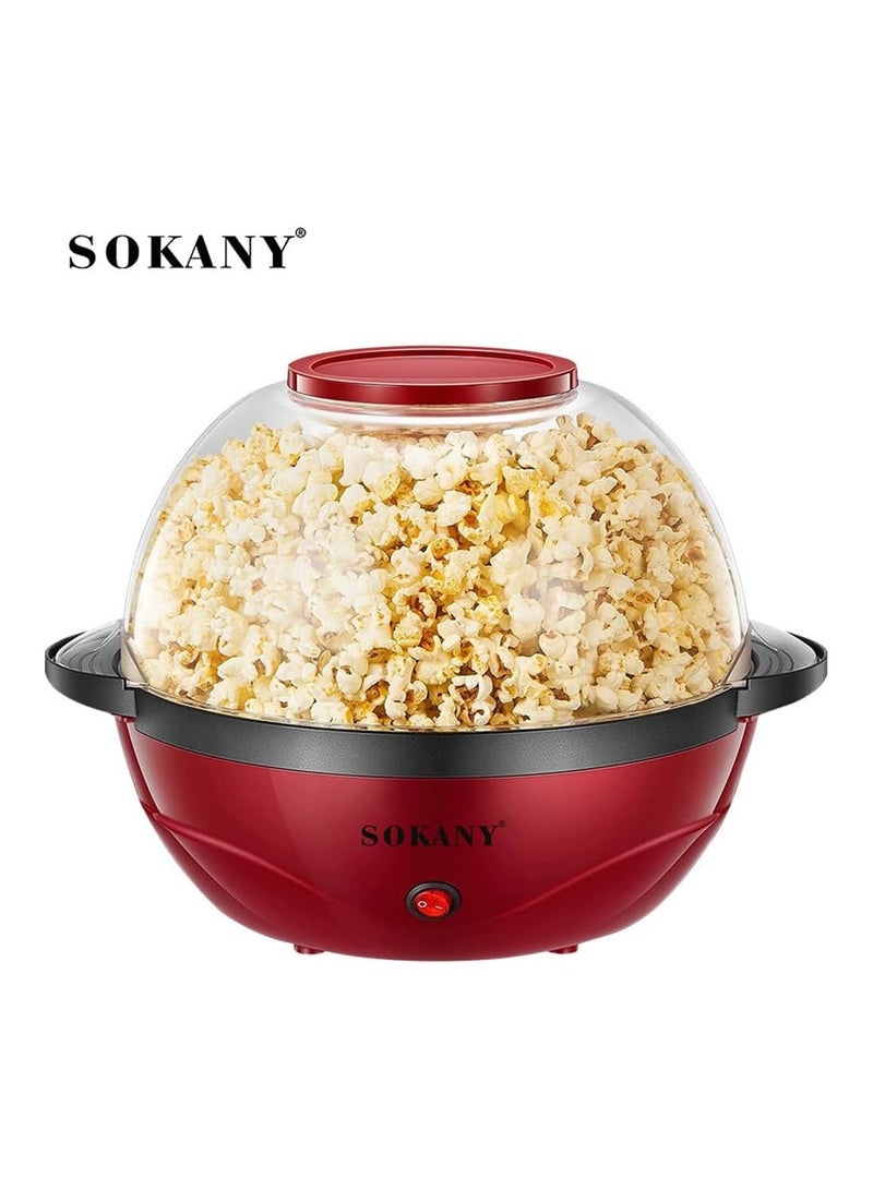 sokany SK-905 popcorn maker 850w 3.6l large capacity popcorn machine safety material non-stick coating for family party friends gathering - Image 3