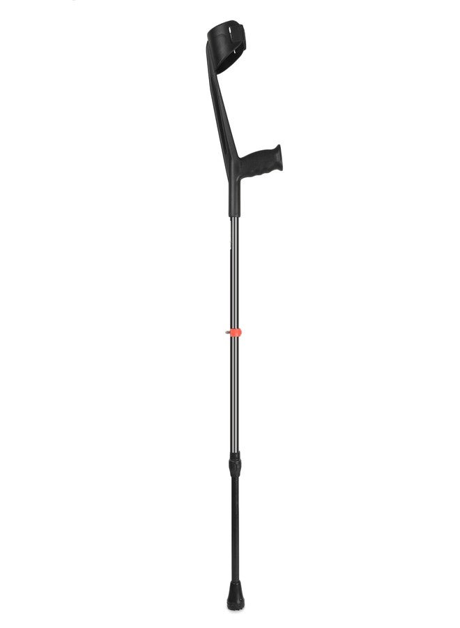 iwalk; Changing Lives iWalk WS-101 Black Color Elbow Crutch for Patients/Fractured Leg/Injured People with Adjustable Height for Men and Women - Image 1