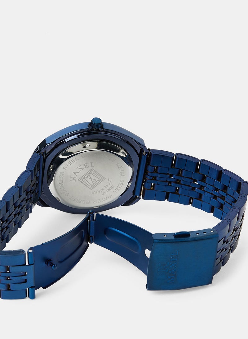 Maxel ساعة يد أنالوج مقاومة للماء للرجال ديستار MX569 - 38 مم - Image 4