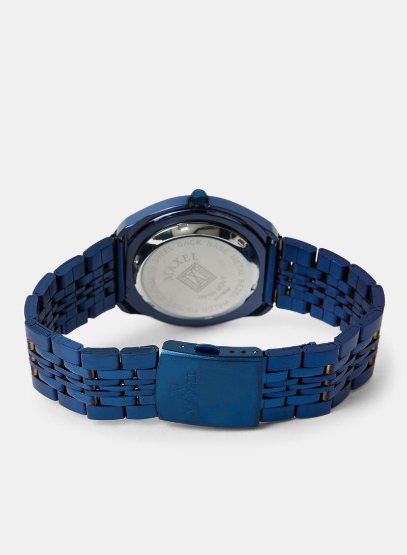 Maxel ساعة يد أنالوج مقاومة للماء للرجال ديستار MX569 - 38 مم - Image 2