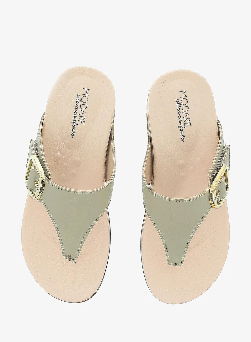 Modare Green Modare Women’s Flat Summer Footwear – Lightweight Slip-On Comfort with Stylish Casual Design for Women | Best Price UAE