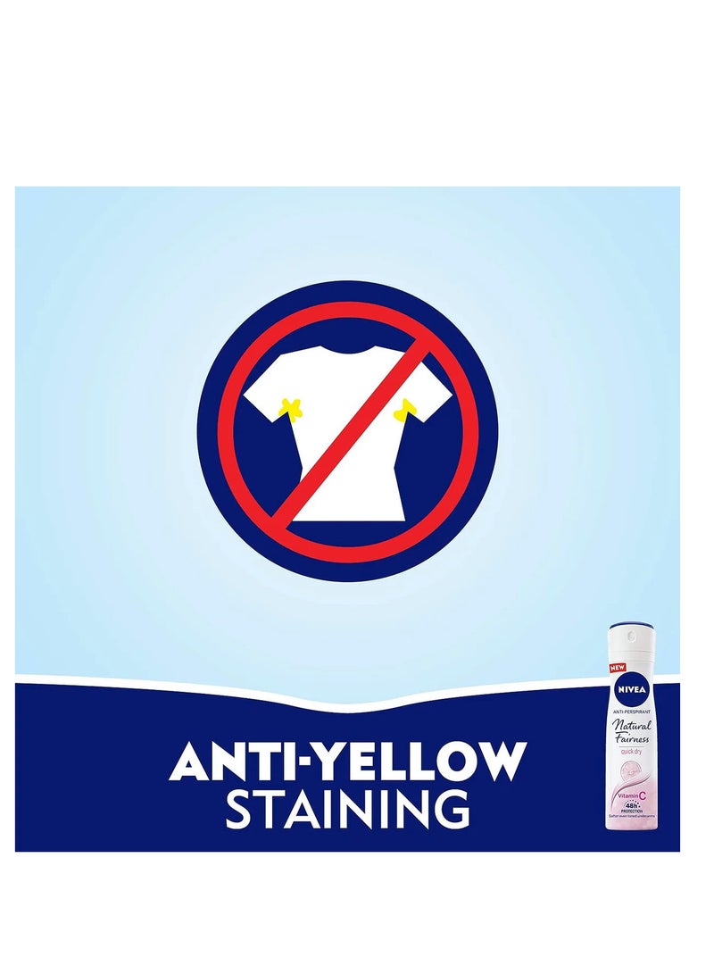 نيفيا مضاد التعرق سبراي ناتشورال ريدينس للنساء من نيفيا 150مل - Image 1