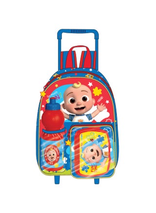 Cocomelon Junior 3 in 1 Set (14" Trolley Bag with Lunch Box & Water Bottle) - pzsku/ZE5D2AA1949AAE299B748Z/45/1755151324/8a56d0ff-6626-4fcd-b165-76cd0070b8c5