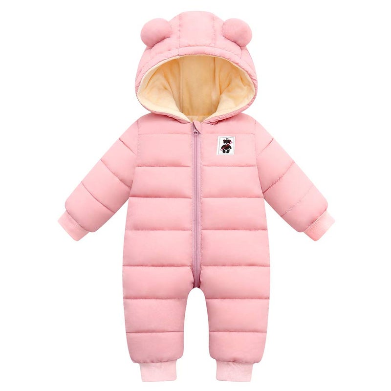 Fumdonnie New 6-9-12 Months Baby Girl Winter Snow Suits Toddler Jacket Infant Coat Clothes - Image 1