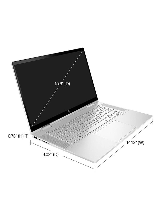 HP كمبيوتر محمول Envy X360 قابل للتحويل 2 في 1 بشاشة مقاس 15.6 بوصة ومعالج Core i7-1195G7 وذاكرة وصول عشوائي سعة 32 جيجابايت ومحرك أقراص SSD سعة 1 تيرابايت وبطاقة رسومات Intel Iris Xe ونظام تشغيل Windows 11 - Image 4