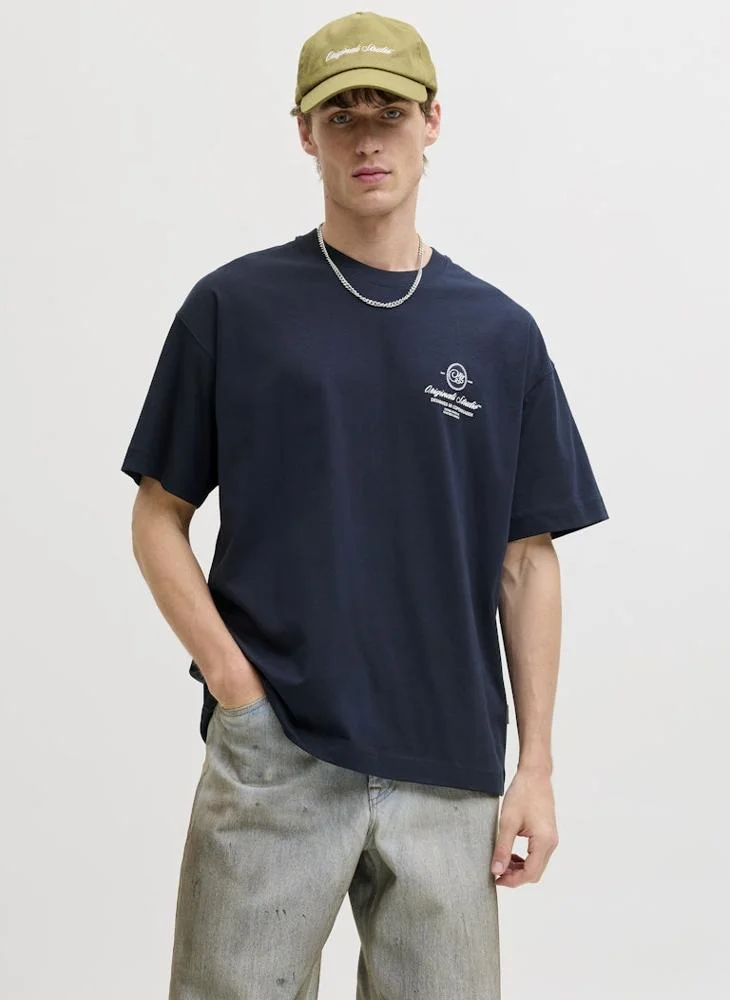 JACK & JONES Graphic Crew Neck T-Shirt