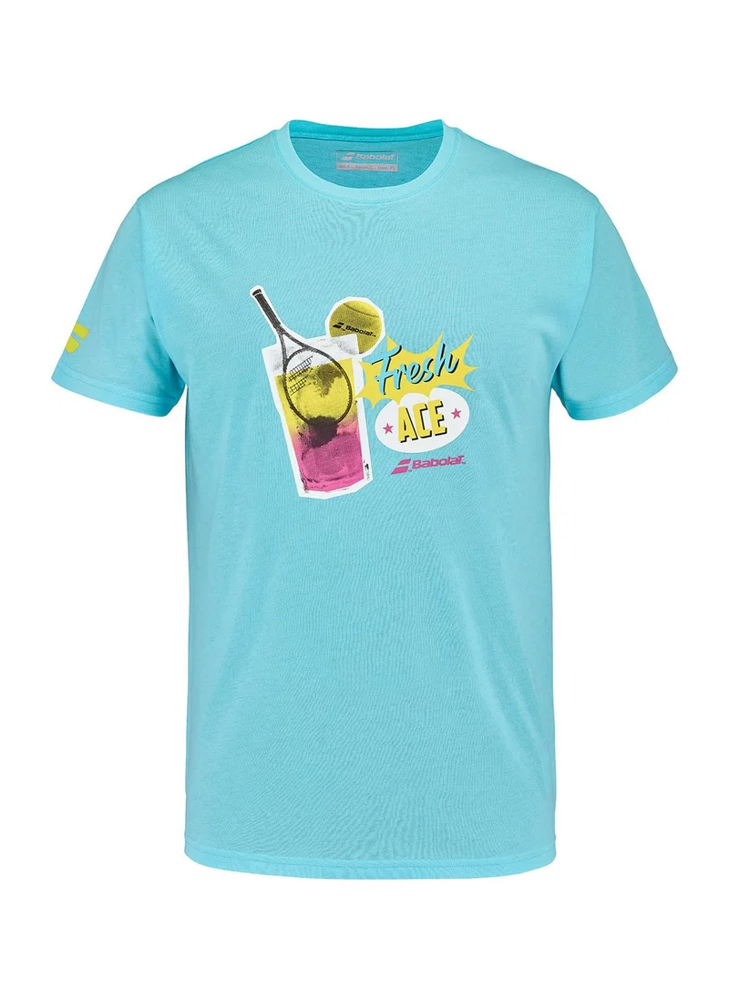 Babolat Babolat Tennis Exercise Message Tee Men, 4Ms23445-4096, (French Brand)