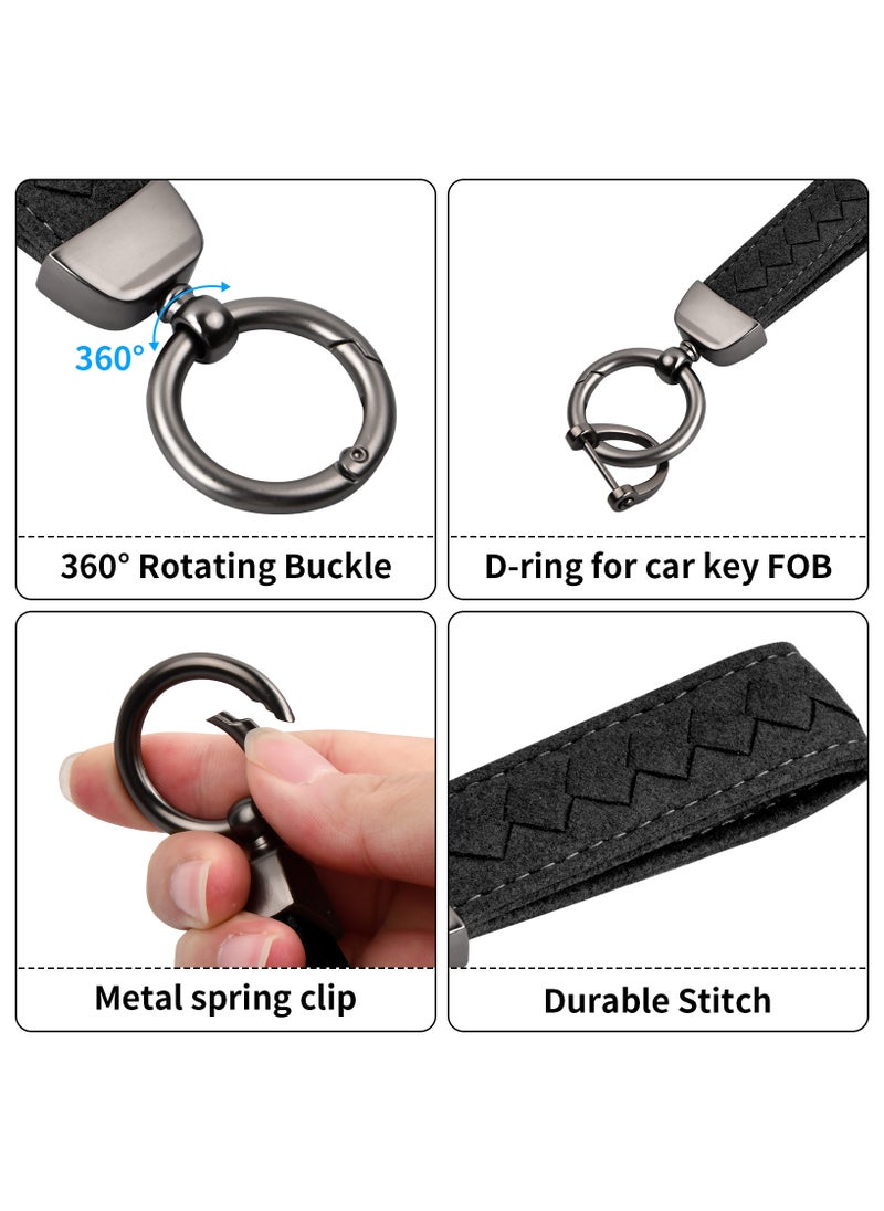 Leather Keychain with Suede and Zinc Alloy, Includes Screwdriver, D-Ring, and Key Rings, Durable Car Keychain Accessory - pzsku/ZE5D2FE0E3E3A381BA735Z/45/_/1721893560/90269c9f-f862-4a2d-bddf-4311d5929796