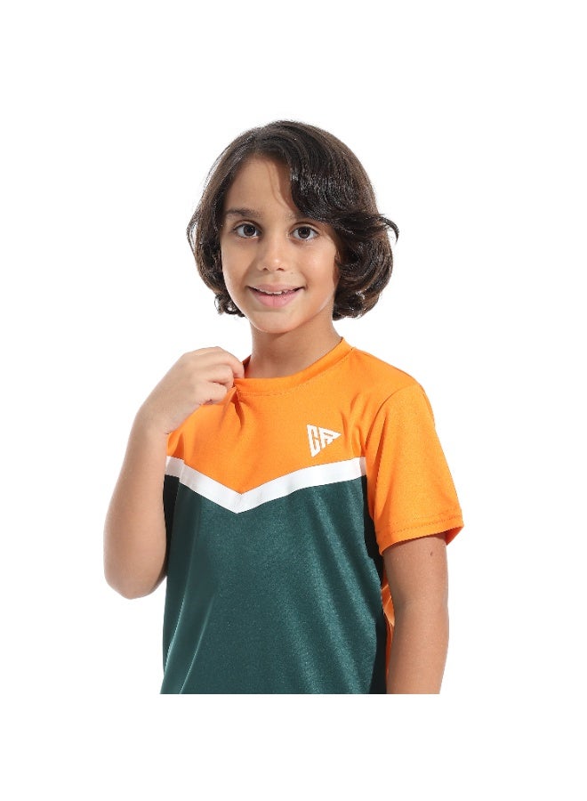 سيزار طقم  رياضي اولادي مكون من قطعتين  تيشرت نصف كم  وشورت - Image 4