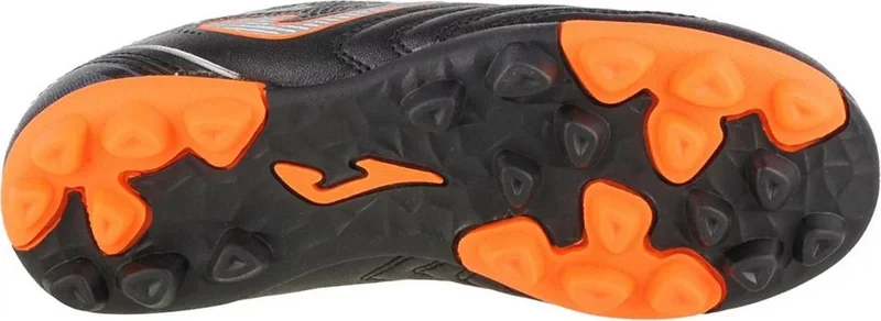 جوما Toledo Jr 2401 Negro Hard Ground Kids Black Football Shoes (Grass Ground) TOJS2401HG