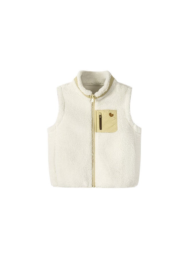 Minibala Kids And Adults Anti-static Plush Vest Fleece Warm Outdoor Windbreaker Autumn New - Image 2