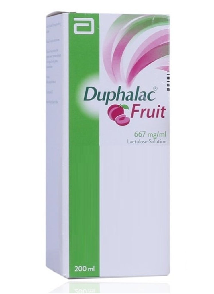 DUPHALAC Fruit Lactulose Solution 200Ml, 667Mg / Ml 