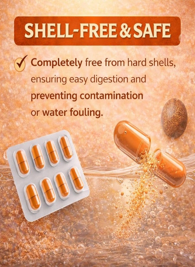 VAYINATO® Peqon Decapsulated Brine Shrimp Eggs – 1 Strip (10 Capsules) | No Hatching Required | Shell-Free High Protein Feed for Fish, Shrimp & Fry | Ready-to-Feed Aquarium Nutrition - Image 3