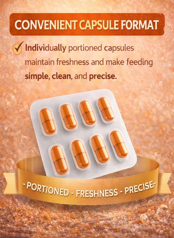 VAYINATO® Peqon Decapsulated Brine Shrimp Eggs – 1 Strip (10 Capsules) | No Hatching Required | Shell-Free High Protein Feed for Fish, Shrimp & Fry | Ready-to-Feed Aquarium Nutrition - Image 4
