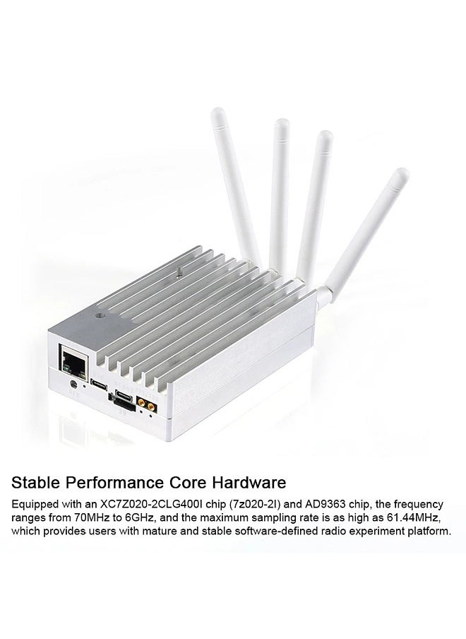 Generic - AD9363 Chip Software Defined Radio Receiver Multifunctional SDR Meter Open Source SDR Lab Communication Experiment Platform for Professional Radio Developers Test Engineers Hobbyists - Image 1