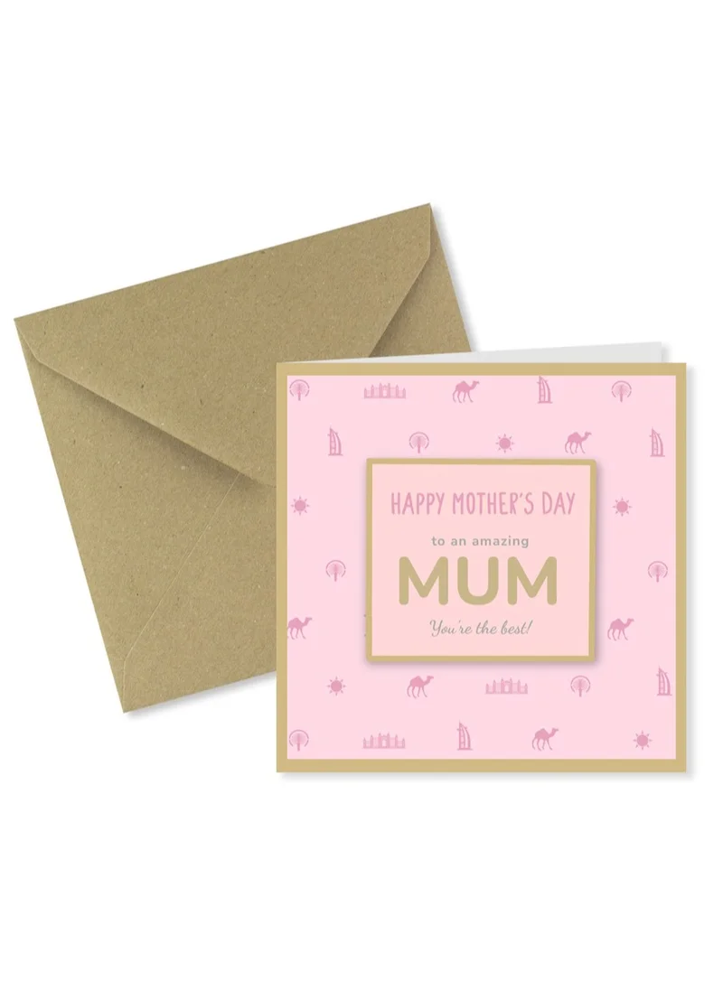 Share the Love Happy Mother's Day to an Amazing Mum - Mother's Day Card