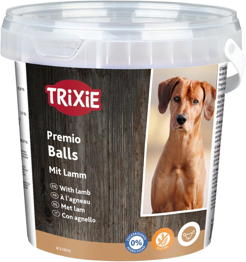 Trixie Premio Lamb Balls Dog Treats - 500G - Image 1