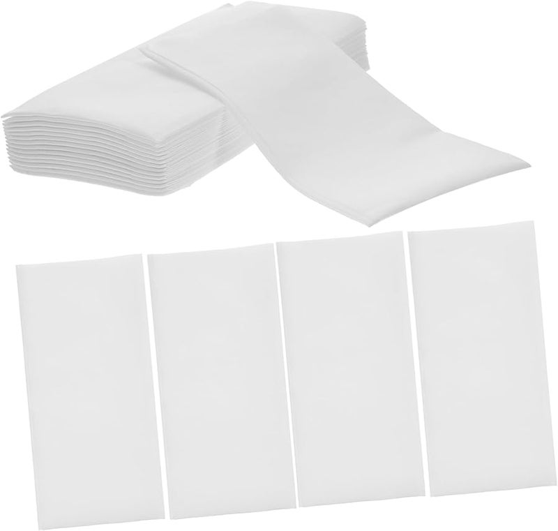 100 قطعة مناديل مائدة تستخدم لمرة واحدة للحفلات والأعراس والولائم، بتصميم ممتص للغبار ولطيف على البشرة - Image 2