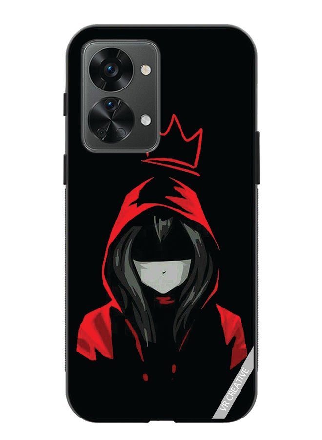 VR CREATIVE Protective Case Cover For OnePlus Nord 2T Hell Girl Design Multicolour - Image 1