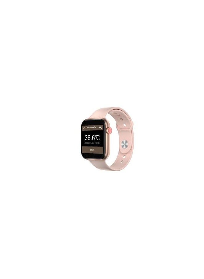 Smart Smart watch, very beautiful, pink color Battery capacity 180 mAh Water and dust resistant Comes with a beautiful strap The watch is very suitable for women  - Image 1