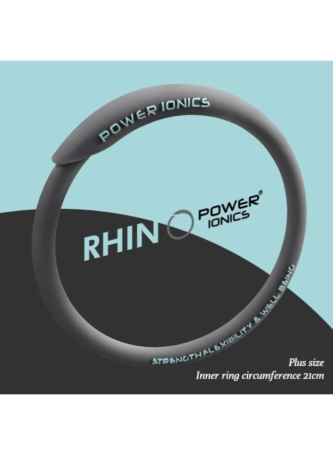 POWER IONICS Trendy Personalized Fashion Rhino Men-Women Couple Fitness Negative Ion Energy Bracelet - Image 1