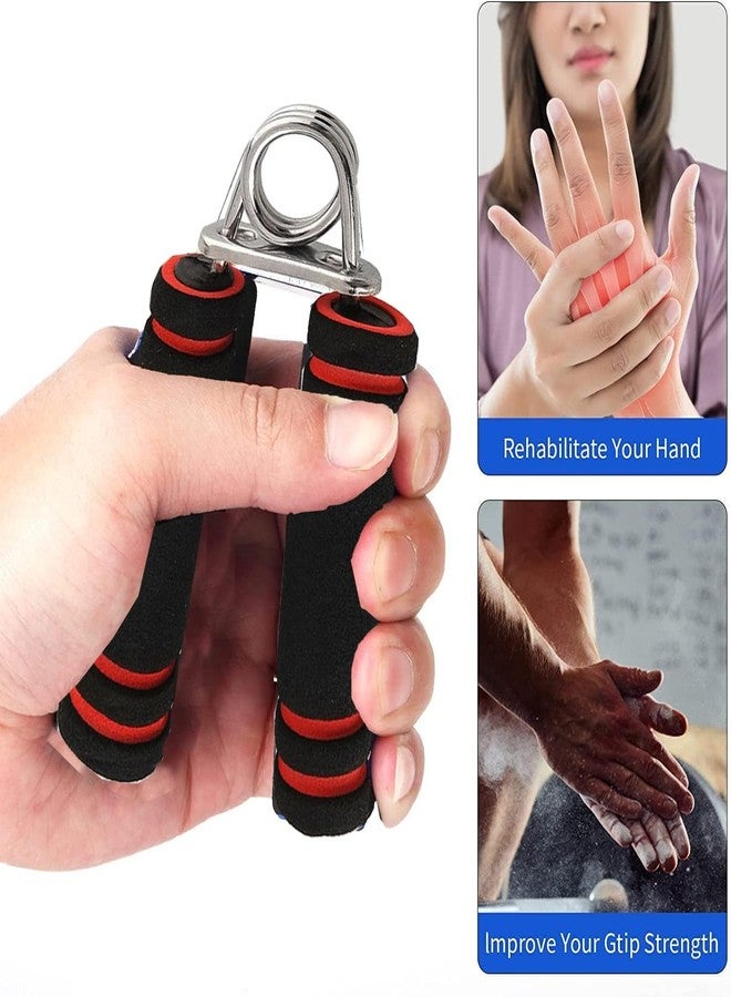 TRUE INDIAN (2024 New) Gym Accessories Combo Set for Men and Women Workout with Whey Bottle, Hand Gripper,Duffle Bag, Wrist Wrap, Hand Gloves Sipper/Shaker - All-in-One Fitness Gym Kit (Pack of 7) (RED) - Image 5