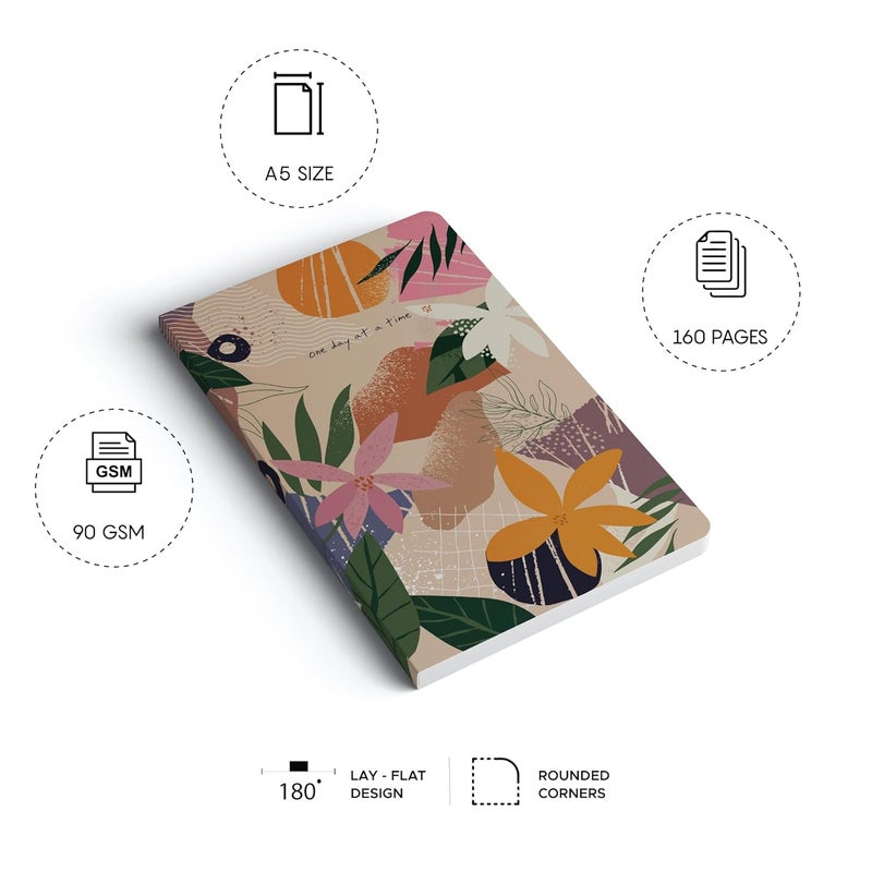 FACTOR NOTES دفتر A5: مخطط | 90 جرام | 160 صفحة (يوم واحد) - Image 3