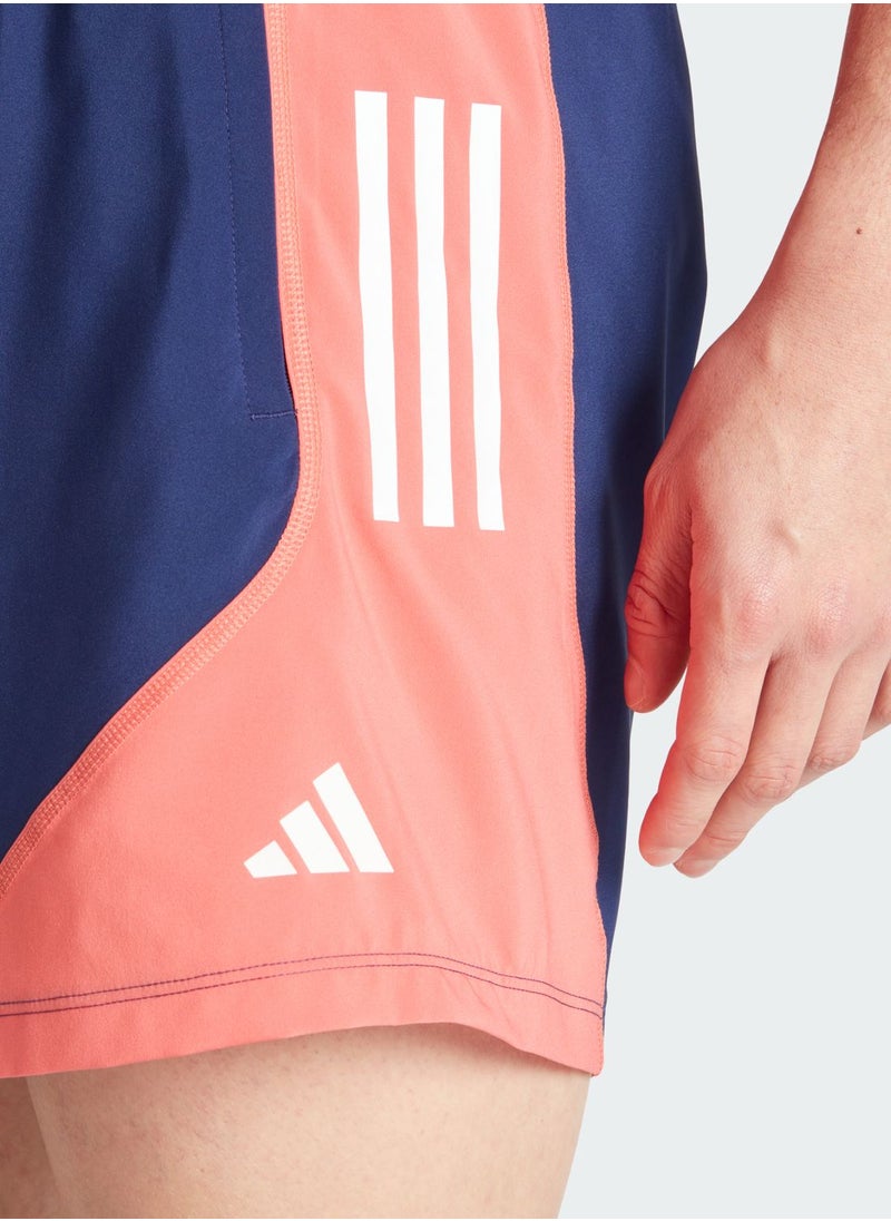 Adidas - Own The Run Colorblock Shorts - Image 1