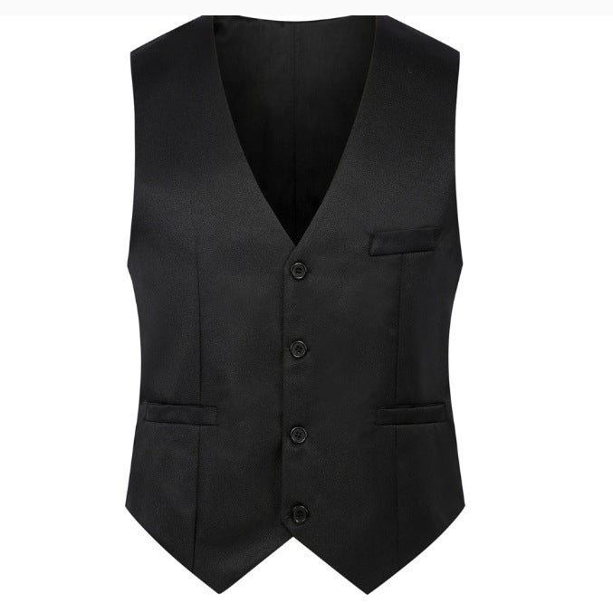 Spot Men'S Suit Vest Export 2025 Autumn New Vest Slim Casual Vest M01 - Image 1