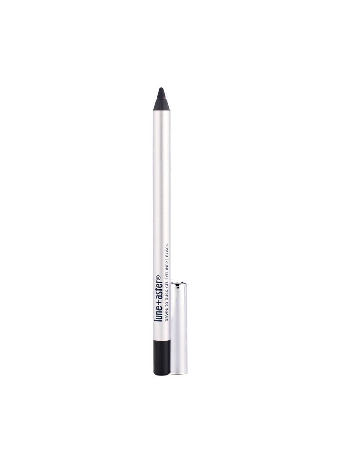 Lune+Aster Lune+Aster Dawn to Dusk Gel Eyeliner - Black - This 14-hour long-wear gel eyeliner offers the precision of a liquid liner and the control of a gel without smudging.  - Image 1
