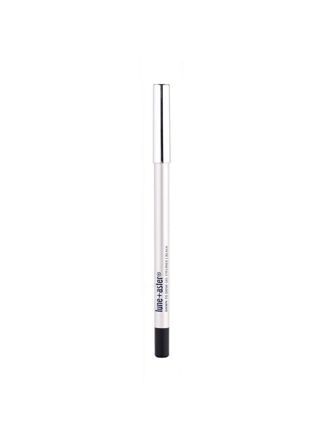 Lune+Aster Lune+Aster Dawn to Dusk Gel Eyeliner - Black - This 14-hour long-wear gel eyeliner offers the precision of a liquid liner and the control of a gel without smudging.  - Image 3