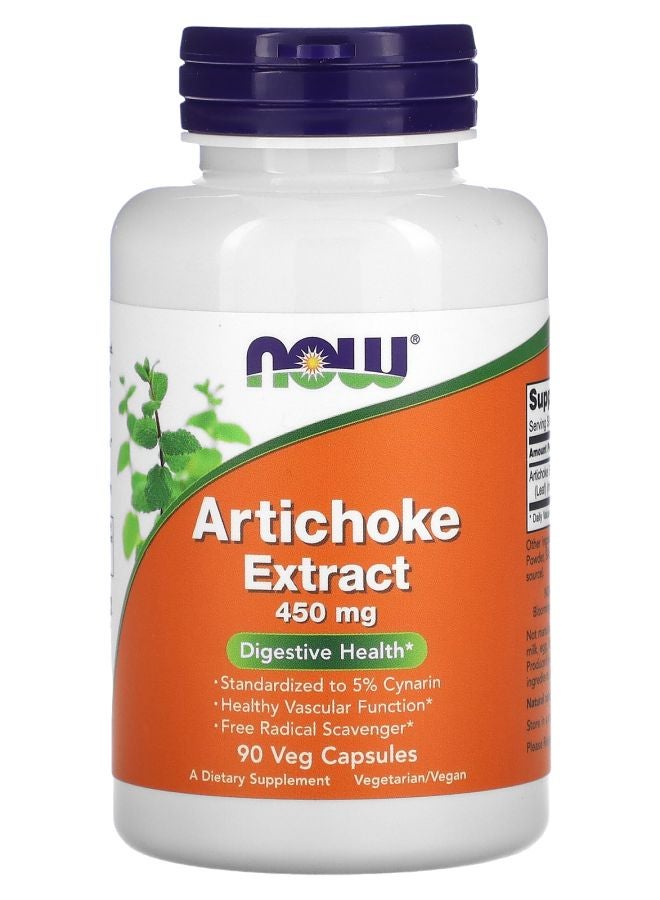 now Artichoke Extract 450 mg 90 Veg Capsules