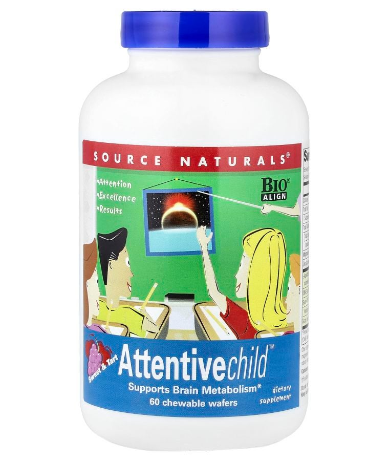Attentive Child™ Sweet & Tart 60 Chewable Wafers