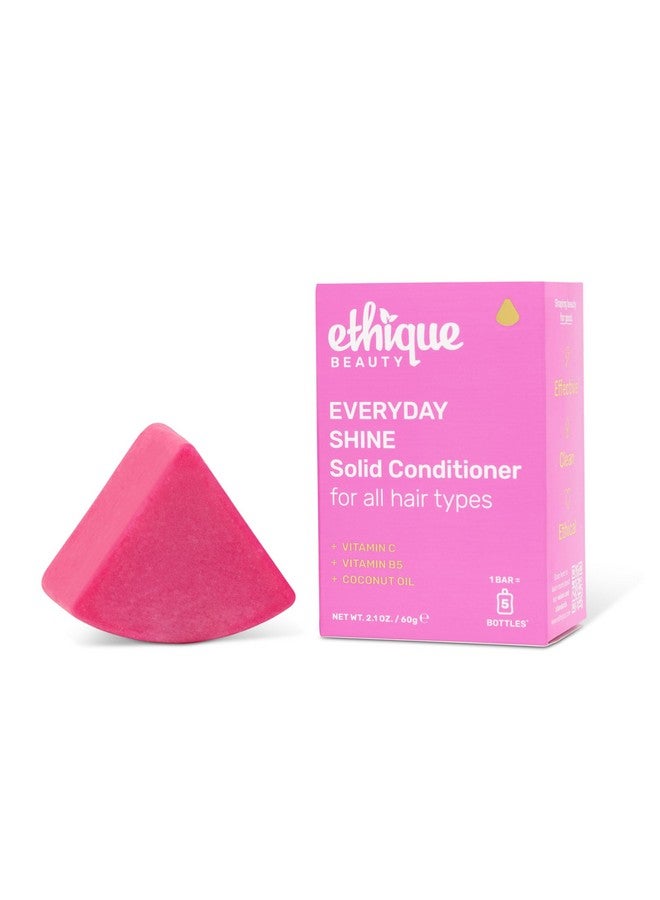 Ethique Everyday Conditioner Bar for soft, shiny hair with Vitamin C - Plastic-Free, Cruelty-Free, Vegan, 2.12 oz - Formerly The Guardian - Image 1