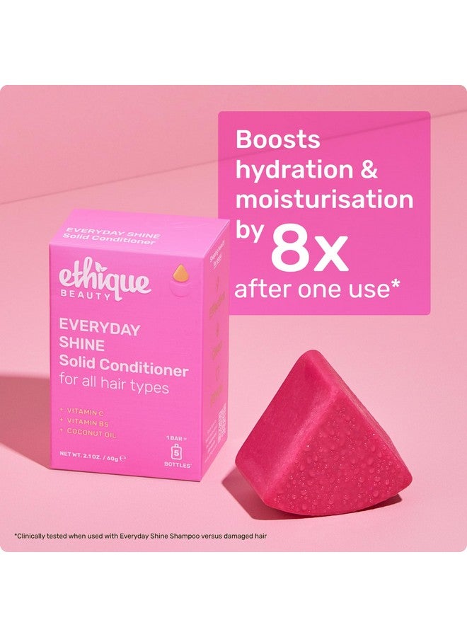 Ethique Everyday Conditioner Bar for soft, shiny hair with Vitamin C - Plastic-Free, Cruelty-Free, Vegan, 2.12 oz - Formerly The Guardian - Image 5