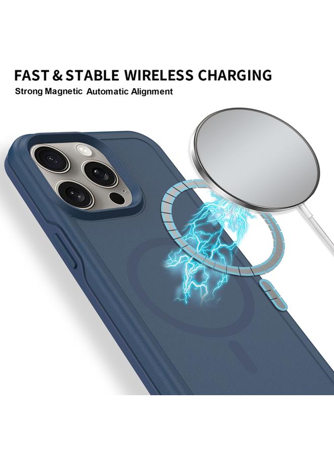 Zaboon Case For iPhone 13 Pro Max Shockproof MagSafe Armor PC Hybrid TPU Phone Case - Image 5