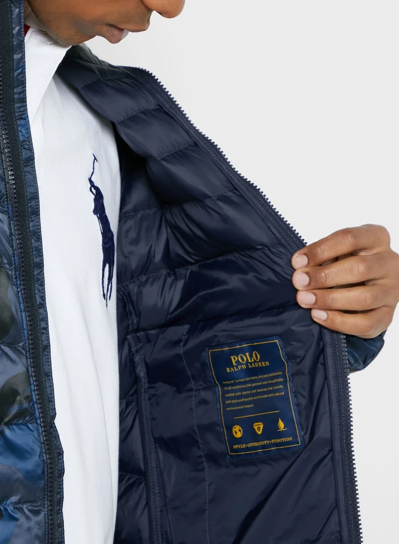 POLO RALPH LAUREN Camo Puffer Jacket