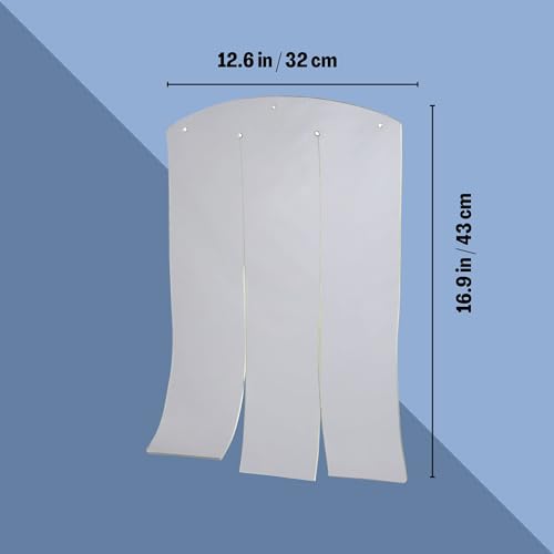 Trixie Vinyl Dog Door Flap, Fits 12 x 15.75-in Wooden Dog House Opening, Replacement Doggie Door Curtain Flap for Wooden Doghouses - Image 3