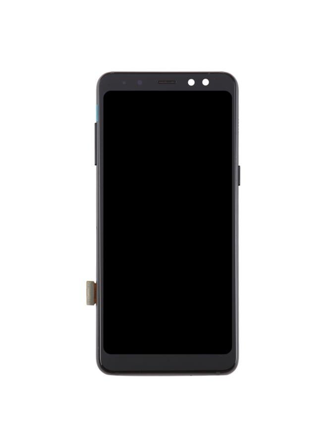 erorex Replacement For Samsung Galaxy A8 2018 / A5 2018 SM-A530 Original LCD Screen Digitizer Full Assembly with Frame Black - Image 2
