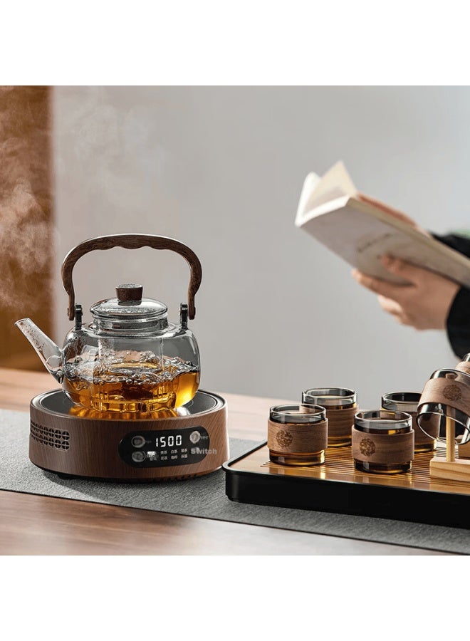 Yihutea New Tea Set Electric Ceramic Stove Glass Kettle Home Tea Brewing Pot Integrated Tea Stove - Image 4