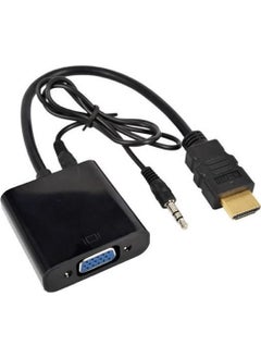 HDMI To VGA Converter + Audio Cable