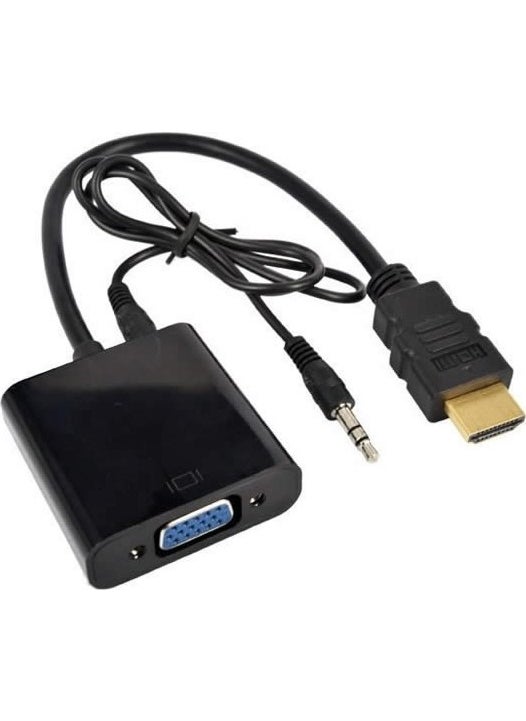 GoMax - HDMI To VGA Converter + Audio Cable - Image 1