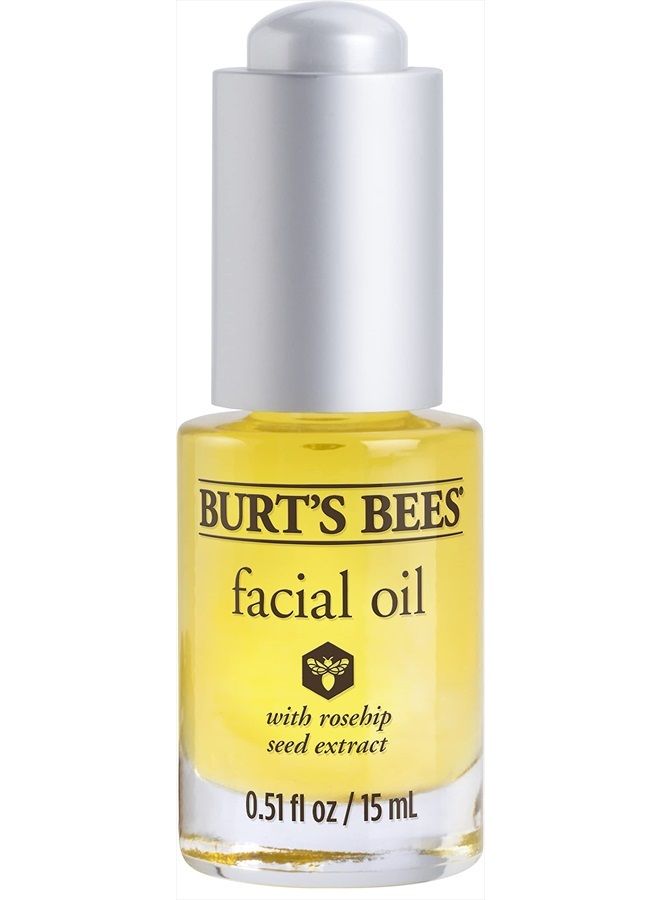 Burt's Bees Face Oil, Burt's Bees Hydrating & Anti-Aging Facial Care, 0.05 fl oz Ounce (Packaging May Vary) - Image 1