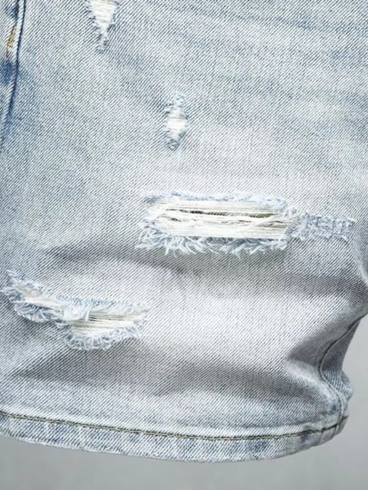 Unisex Classic Denim Jeans Loose Fit Daily Outdoor Wear - Image 5